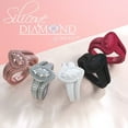 thumbnail image 4 of Rinfit Silicone Rings - Wedding Rubber Rings For Women - Marquise Diamond, 4 of 5