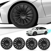 TUOKE 4PCS Hub Cap Wheel Cover Full Rim 19 inch Sporty Hubcap Cover For Tesla Model Y
