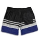 thumbnail image 5 of pstuiky Abreviatura para hombres, Pantalones cortos de playa con estampado de rayas elásticas y cordón ajustable para hombre Pantalones cortos de entrenamiento, 5 of 7