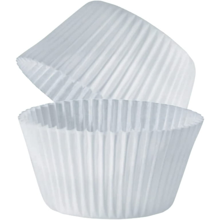 480 White Baking and Muffin Cups, Jumbo Size, Texas Sized 480 COUNT NEW