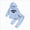 Light Blue, variant on Gerichy Toddler Baby Boy Clothes Baby Toddler Boy Fall Hooded Clothing Set 0 6 12 18 24 Months 2T 3T Letter Embroidery Long Sleeve Hoodie and Elastic Sweatpants 2 Piece Outfits