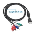 thumbnail image 2 of Cable Audio Video Componente Virtual Zone Compatible con PlayStation 3 PS3 y PlayStation 2 PS2 Virtual Zone VZ-PS3-CC, 2 of 4