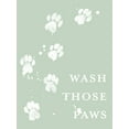 thumbnail image 2 of Popp, Grace 12x14 White Modern Wood Framed Museum Art Print Titled - Wash Your Paws III, 2 of 4