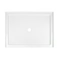 thumbnail image 2 of DV-1SB0109 48" Shower Base in White with Single Threshold Shower Pan, Non-slip Design, 2 of 4