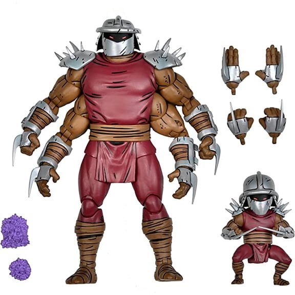 NECA - Teenage Mutant Ninja Turtles - Mirage Comics Shredder Clones & Mini Shredder 7" Deluxe Action Figure