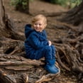 thumbnail image 6 of JAN & JUL Toddler Boys Girls Warm Fleece Hoodie for Fall Winter (Navy, 5T), 6 of 7