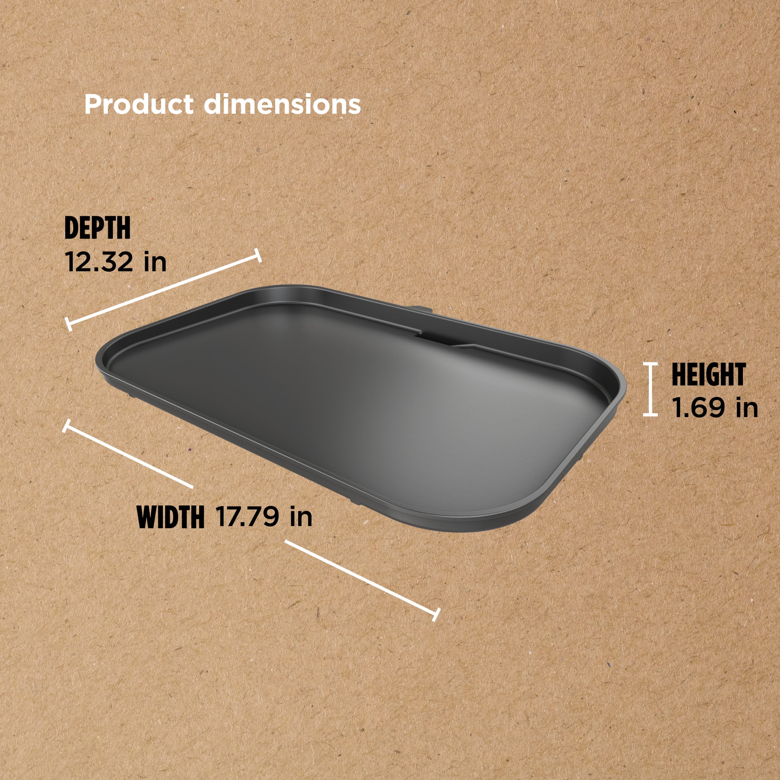 Ninja Woodfire Premium Griddle Plate, Indoor Grill