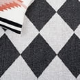 thumbnail image 6 of SAFAVIEH Augustine Comgan Geometric Area Rug, Ivory/Black, 8' x 10', 6 of 11