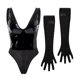thumbnail image 3 of Gibobby Lencería mujer erótica Lencería sexy babydoll para mujer, camisón halter, babydoll para mujer, lencería sexy para sexo(Negro, G), 3 of 5