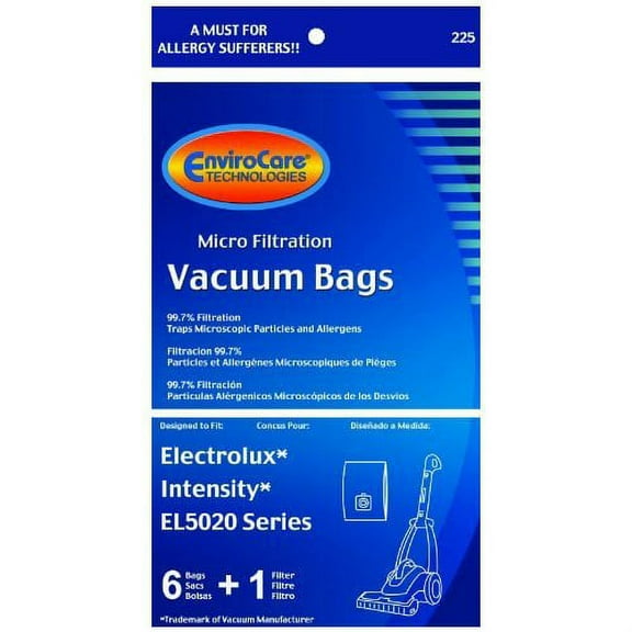 EnviroCare Replacement Vacuum Bag for EL206 / 225 (Single Pack)