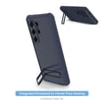 thumbnail image 2 of onn Magnetic Compatible Rugged Phone Case with Kickstand for Samsung Galaxy S26 Ultra - Navy Blue, 2 of 7
