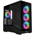 thumbnail image 1 of Gabinete para PC Lian Li Vector V100R Mini Tower con ventiladores ARGB, 1 of 8