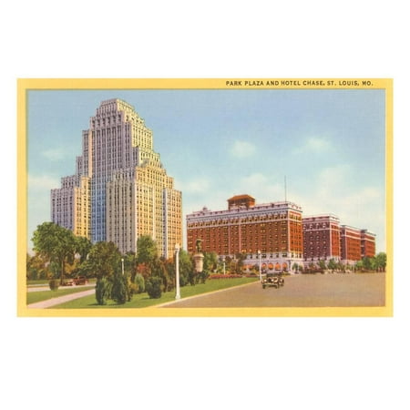 Park Plaza, Hotel Chase, St. Louis, Missouri Print Wall
