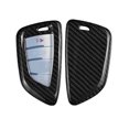 thumbnail image 4 of Car Key Cover, Carbon Fiber Key Shell Colorfast Portable Key Protective Case Cover Fit For F20 F21 F40 F22 F23 F30 F31, 4 of 8