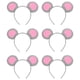 thumbnail image 1 of diademas para mujer con orejas de ratón de dibujos animados, ideales para cosplay., 1 of 7