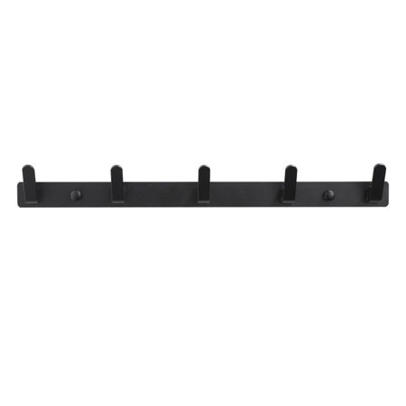 

Wall Mounted Rack with 3/4/5/6 Hook Aluminum Hanger for Kitchen Bathroom Storage