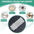 thumbnail image 3 of Kit de Control Remoto Universal para Ventilador de Techo, Controlador de Luz de Ventilador de CC de Bajo Voltaje de 40 W, 6 Velocidades y Temporizador., 3 of 6