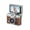Brown, variant on TAZAG retro thumb camera ccd digital camera flip screen outdoor photography hanging neck portable motion recorder
