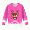 thumbnail image 5 of UAYOTSE Comfortable and Stylish Christmas Print Children Long Sleeved and Long Legged Pajamas Set for Boys and Girls,Sizes 6-7 Years, 5 of 5