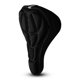 thumbnail image 4 of Cojín para bicicleta de montaña, piñón fijo, cojín grande grueso, cojín de algodón, almohadilla de absorción, accesorios para bicicleta, color negro Yuarrent VI001673-03, 4 of 6