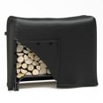 thumbnail image 2 of Ryan Rove Heavy Duty 4 Foot Black Water Resistant Firewood Log Rack Cover, 2 of 3