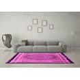 thumbnail image 3 of Ahgly Company Indoor Rectangle Persian Pink Traditional Area Rugs, 5' x 7', 3 of 4