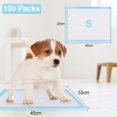 thumbnail image 3 of 100 Pack Puppy Training Pads For Dog Pet Pee Absorbent Toilet Pee Wee Mat Anti Slip Leakproof (100 Pack-45 * 33cm), 3 of 5