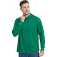 thumbnail image 6 of ProtectX 2-Pack High Visibility Lightweight Long Sleeve Hoodie, Sun Protection UPF 50+ Quick-Dry, SPF UV Shirt, Active Wear - Forest Green, Large, 6 of 11