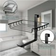 thumbnail image 4 of Bath Bliss over the Tank Tissue Dispenser with Wipe Holder in Matte Black, 4 of 8