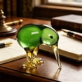 thumbnail image 5 of Hand Blown Glass Bird Figurine - Art Glass Ornament for Home Decor Collectible, 5 of 7