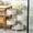 3-Layer, variant on DENEST Kitchen Storage Cart Rotating Basket Vegetable Rack Multi-Layer Storage Shelves(3-Layer)
