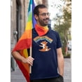 thumbnail image 2 of Love For All Corgi With Flag T-Shirt Men -Smartprints Designs, Male 4X-Large, 2 of 4