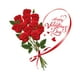 thumbnail image 2 of Calcomanía adhesiva con diseño de San Valentín para sala de estar, aniversario, fiesta, decoración del hogar, calcomanías extraíbles para pared, calcomanías extraíbles para pared,, 2 of 8