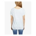 thumbnail image 2 of Sanctuary Womens Sunny Days Twist Front Cap Sleeve T-Shirt, 2 of 4