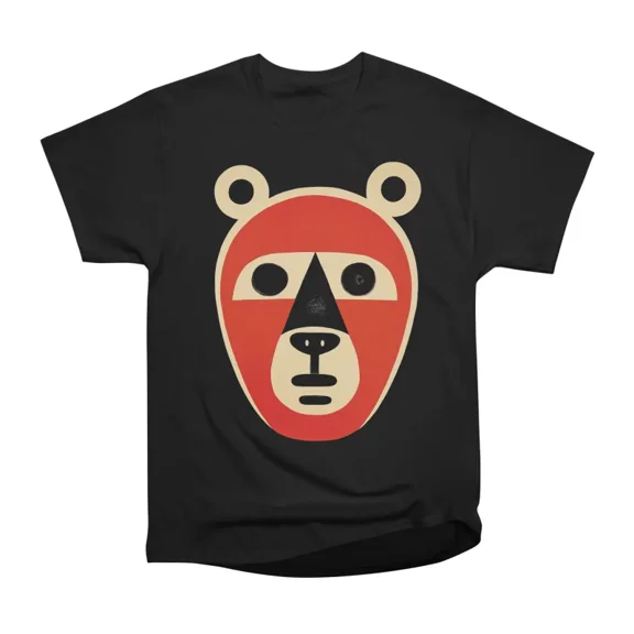 Bear Simplicity T-Shirt Tee Gift For Him Merch For Her Apparel For Friend