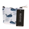 thumbnail image 1 of Bolsa Monedero de lona con llave portátil con cremallera coreana a la moda para mujer (ballena) Sywqhk Para Estrenar, 1 of 2