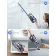 Buture Cordless Vacuum Cleaner 55Mins 400W 33KPA AntiWinding Stick