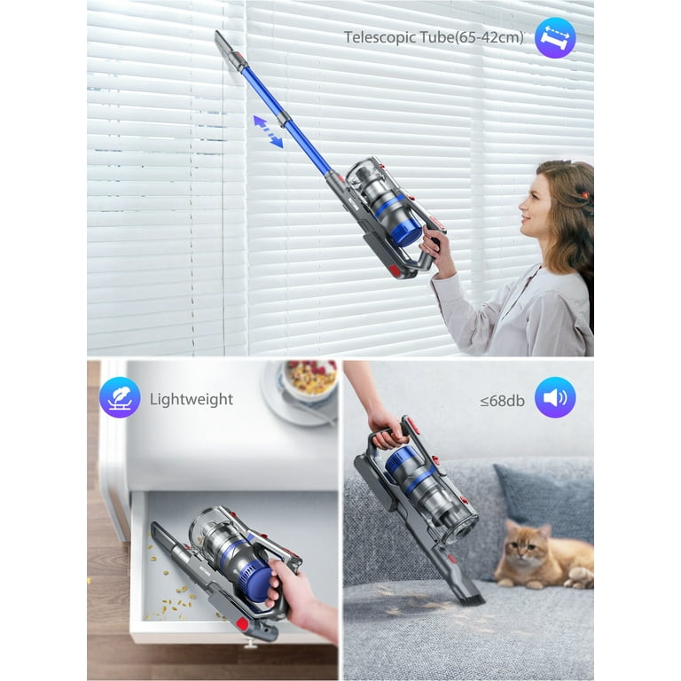  BuTure Cordless Vacuum Cleaner, 400W 33KPA Stick