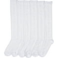 thumbnail image 2 of Sakkas Ladies Cute Colorful Design or Solid Knee High Socks Assorted 6-Pack - Jacquard White - 9-11, 2 of 2