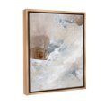 thumbnail image 4 of Stupell Industries Neutral Subtle Painting Abstract Painting Brown Floater Framed Canvas Art Print Wall Art, 25 x 31, 4 of 10