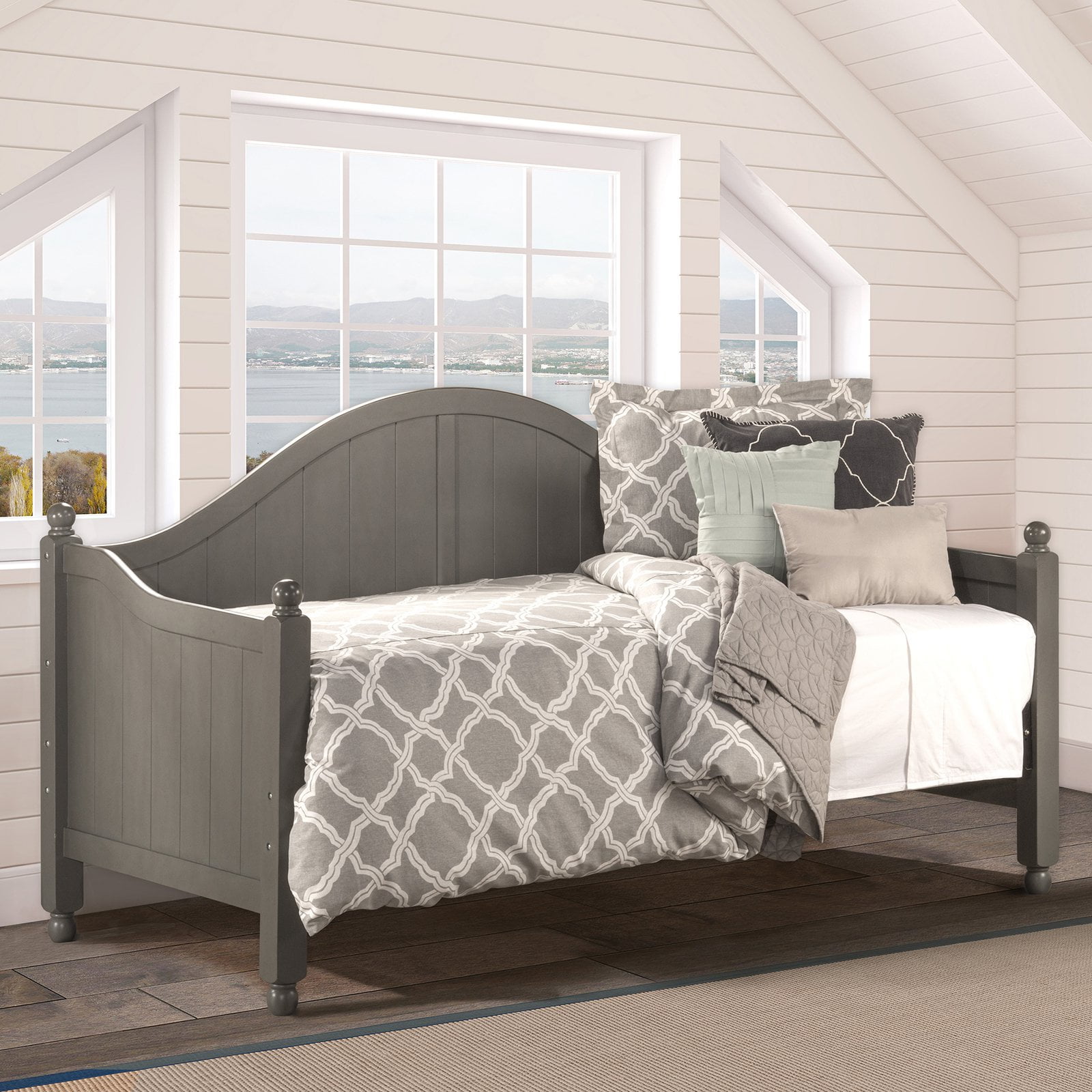 Hilale Furniture Augusta Daybed With Trundle Multiple Colors Hilale Furniture Augusta Daybed With Trundle Multiple Colors