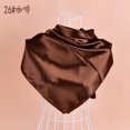 thumbnail image 3 of Bufanda de seda para mujer 2022, nueva, suave y ligera, pañuelo para la cabeza, elegante, accesorios de gasa, diadema sólida, moda, 3 of 5