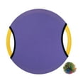 thumbnail image 1 of Juego de pelota de paleta de trampolín, juego de lanzar y atrapar, disco volador para padres e hijos Violeta, 1 of 9