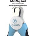 thumbnail image 3 of Dog & Cat Pets Nail Clippers and Trimmers - with Safety Guard to Avoid Overcutting, Free Nail File, Razor Sharp Blade - Professional Grooming Tool for Pets, 3 of 5