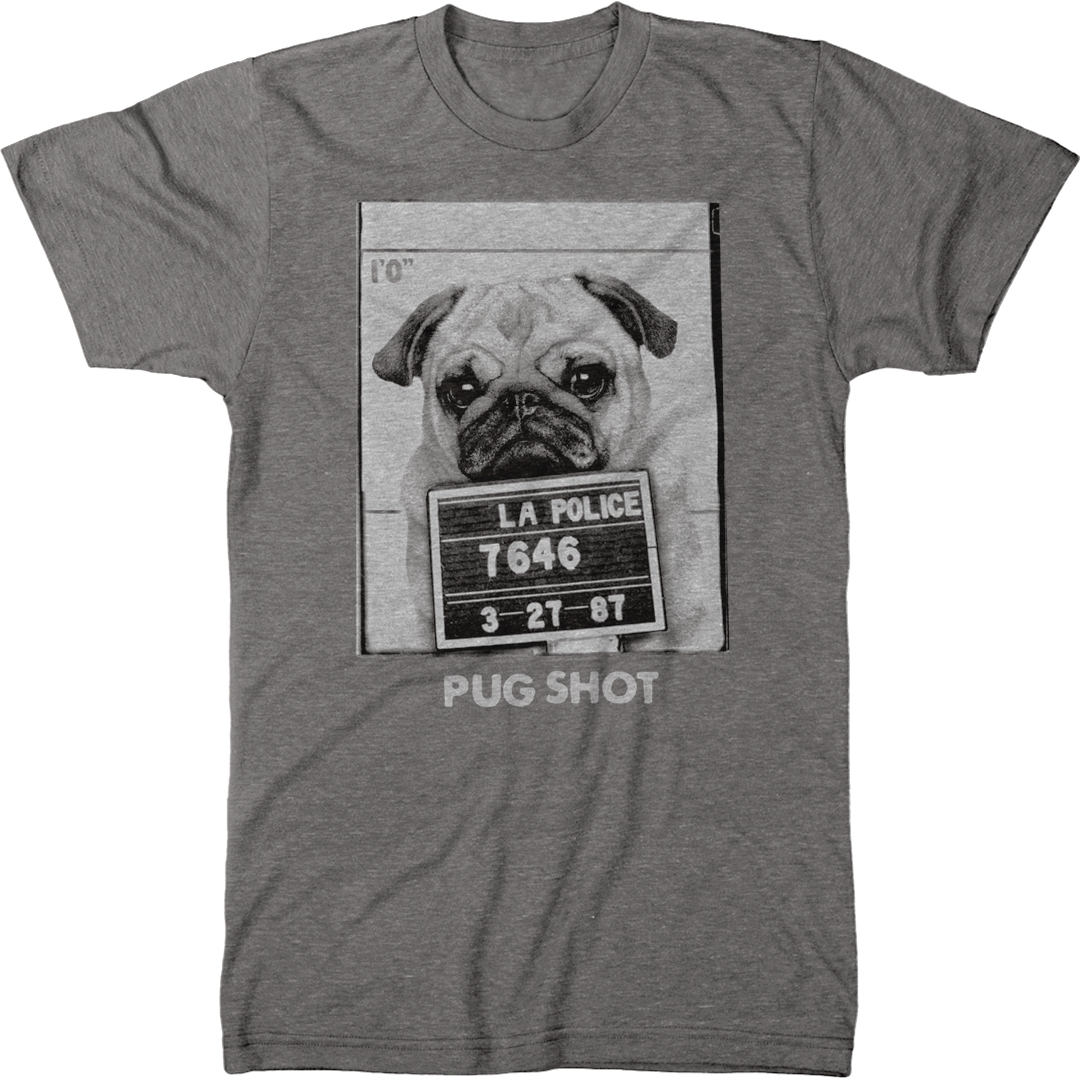pug shot t shirt