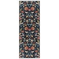 thumbnail image 4 of Crystal Print Verner Transitional Floral Multi Area Rug, 2x6, 4 of 8