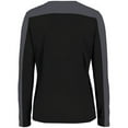 thumbnail image 5 of Holloway 223702.62U.3XL Ladies Momentum Team Long Sleeve T-Shirt, Black & Iron - 3XL, 5 of 5