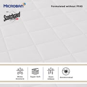 Mainstays Super Soft Quilted Mattress Pad, Full 54 in x 75 in