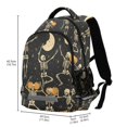 thumbnail image 2 of FORMRS Kids School Backpack Elementary Student Unisex Travel Bookbag with Reflective Stripes, Halloween Dancing, 2 of 7
