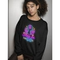 thumbnail image 2 of Stay In The 80s! Sweatshirt Women -Image by Shutterstock, Female Small, 2 of 4